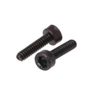 293-268 RS PRO Black, Self-Colour Steel Hex Socket Cap Screw, DIN 912, M1.6 x 6mm