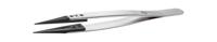 259svrsa1 ideal-tek 130 mm, Stainless Steel, Straight, ESD Tweezers