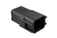 atv04-18pb Amphenol Industrial, ATV Automotive Connector Socket Black 18 Way ATV04-18PB