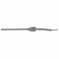 90205050-402-1003-1-6-120-263-11-2500315317 Jumo PT100 RTD Sensor, 6mm Dia, 120mm Long, 2 Wire, M10, Class B +400°C Max