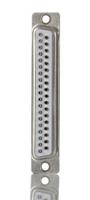 246-9523 RS PRO 37 Way Panel Mount D-sub Connector Socket, 2.77mm Pitch, with Screw