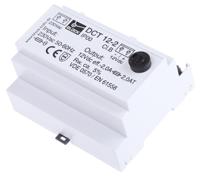 dct12-2 Block DCT Linear DIN Rail Power Supply, 230V ac ac Input, 12V dc dc Output, 2A Output, 24W