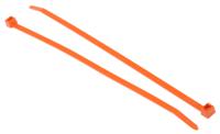 111-04803-t50r-pa66-og HellermannTyton Cable Tie, 200mm x 4.6 mm, Orange Polyamide 6.6 (PA66), Pk-100