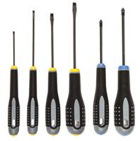 be-9882 Bahco Pozidriv; Slotted Screwdriver Set, 6-Piece