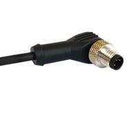 pxppvc12ram05bcl010pvc Bulgin Female 5 way Unterminated to Unterminated Sensor Actuator Cable, 1 m