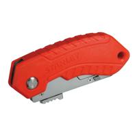 0-10-243 Stanley Safety Knife with Straight Blade, Retractable