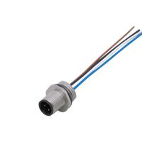 e11528 ifm electronic Circular Connector, 1 Contacts, Screw, M12 Connector, Plug, Male, IP68, E115 Series