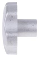 478-620 RS PRO Silver Multiple Lobes Clamping Knob, M12, Threaded Hole