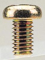 mt3-8 Takachi Electric Industrial Chromate Iron Pan Head Self Tapping Screw, M3 x 8mm Long