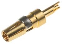 309-4020 RS PRO , Straight , Female Gold , Copper Alloy , Backplane Connector Contact
