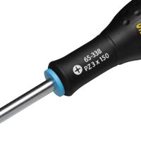 0-65-338 Stanley Pozidriv Standard Screwdriver Set, PZ3 Tip, 150 mm Blade, 325 mm Overall