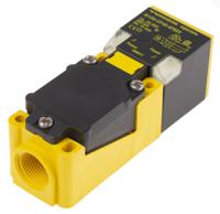 bi15u-cp40-ap6x2 Turck Inductive Block Proximity Sensor, M12, 15 mm Detection, PNP NO, 10 → 30 V dc