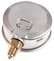 7075601 WIKA G 3/8 Analogue Pressure Gauge 40bar Bottom Entry 100mm Outside Diameter