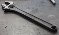 8075-ip Bahco Adjustable Spanner, 455 mm Overall, 53mm Jaw Capacity, Metal Handle