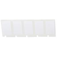 m4-47-483 Brady B-483A on Black on White Label, 25.40 mm Width