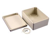 rp1245 Hammond RP Series Light Grey ABS General Purpose Enclosure, IP65, Light Grey Lid, 165 x 125 x 75mm