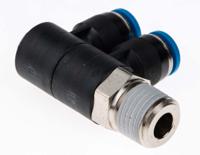 qslv2-14-6 Festo QSLV Series Multi-Connector Fitting, Threaded-to-Tube Connection Style, 153213