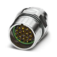 1623630 Phoenix Contact Circular Connector, 19 Contacts, Front, M23 Connector, Plug, Male, IP67, CA Series