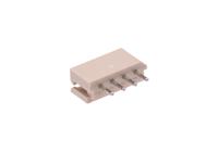 22-03-5045 Molex SPOX Series Vertical Through Hole PCB Header, 4 Contact(s), 2.5 mm Pitch, 1 Row, Shrouded