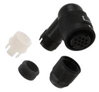 hr34b-12wlpa-10sc Hirose Circular Connector, 10 Contacts, Cable, Miniature Connector, Plug, Female, IP67, IP68, HR34B Series