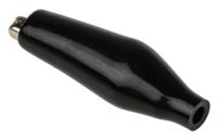 738-5850 RS PRO Crocodile Clip, Nickel-Plated Steel Contact, Black