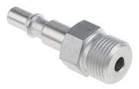 rbe-066152 Staubli – Fluid Connectors Stainless Steel Male Safety Quick Connect Coupling, G 3/8 Male Threaded