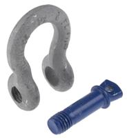 674-083 RS PRO Bow Shackle, Zinc Plated Steel, 1t