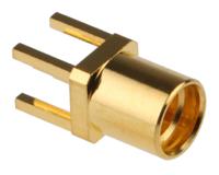 mmcx-j-p-h-st-th1 Samtec MMCX Series, Jack Through Hole MMCX Connector, 50Ω, Solder Termination, Straight Body