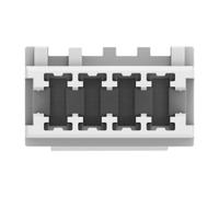 2391423-4 TE Connectivity 2391423 Series Receptacle Edge Connector, Board Mount, 4-Contacts, 2.5mm Pitch, 1-Row, Crimp Termination