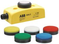 2tla030053r0100-smile-11-rb ABB Jokab Smile 11 RB Series Twist Release Illuminated Emergency Stop Push Button, Panel Mount, 1NO, IP65
