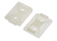 151-21819-ty8g1-pa66-na HellermannTyton Natural Cable Tie Mount 25 mm x 32mm, 8mm Max. Cable Tie Width