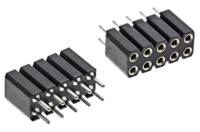 803-87-010-10-001101 Preci-Dip 803 Series Straight PCB Mount PCB Socket, 10-Contact, 2-Row, 2.54mm Pitch, Solder Termination