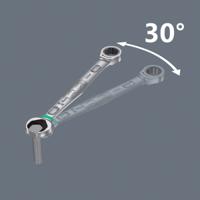 05020022001 Wera Joker 6002 Series 6-Piece Spanner Set, 10 → 19 mm, Chrome Molybdenum Steel