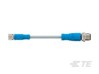 t4052325004-001 TE Connectivity Male/Female 4 way M8 to 4 way M12 Sensor Actuator Cable, 500 mm