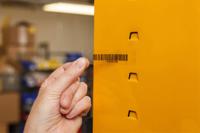 m21-375-430 Brady B-430 Black on Black on Transparent Label Printer Tape, 6.4 m Length, 9.53 mm Width