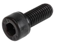 529-719 RS PRO Black, Self-Colour Steel Hex Socket Cap Screw, DIN 912, M8 x 20mm