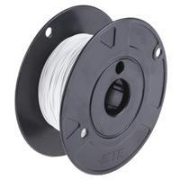 44a0111-22-9 TE Connectivity White 0.38 mm² Harsh Environment Wire, 22 AWG, 19/34, 100m, Polyalkene Insulation, 44A0111-22-9