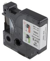 18051 Dymo Heat Shrink Tubing, White 6mm Sleeve Dia. x 1.5m Length 3:1 Ratio, DYMO Series