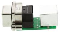 mrj578001 Amphenol Communications Solutions MRJ Series Female to Female RJ45 Connector, Through Hole, Cat5e Right Angle 2 Port 8
