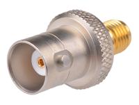 32k151-k00l5 Rosenberger Straight 50Ω RF Adapter SMA Socket to BNC Socket 10GHz
