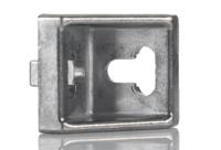 3842352009 Bosch Rexroth M8 Mounting Bracket, Connecting Component, Strut Profile 40 mm, 45 mm, 50 mm, 60 mm, Groove Size 10mm