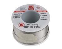 179-6669 RS PRO Wire, 0.7mm Lead solder, 183°C Melting Point