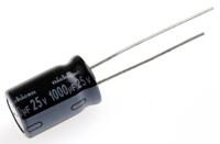 uvy1e102mpd Nichicon 1000μF Aluminium Electrolytic Capacitor 25V dc, Radial, Through Hole - UVY1E102MPD