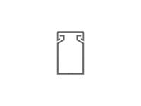 1set411009r0000 Entrelec PVC Cable Trunking Accessory, 25 x 40mm