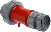 3853 MENNEKES, PowerTOP IP67 Red Cable Mount 3P + N + E Industrial Power Plug, Rated At 32A, 400 V
