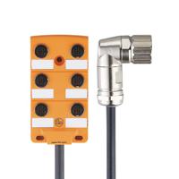 ebc040 ifm electronic EBC Series Sensor Box, M12, 10m cable, 6 port