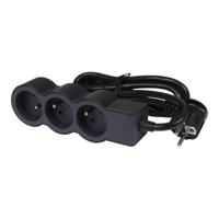 049472 Legrand 1.5m 3 Socket Type E - French Extension Lead