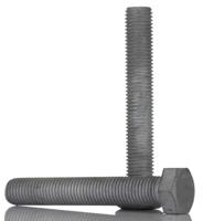264-5808 RS PRO Galvanised Steel, Hex Bolt, M16 x 100mm