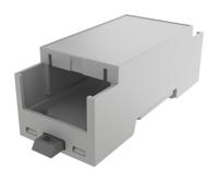 350207000bl Italtronic DIN Rail Enclosure Enclosure Type 2M XTS Compact Series , 90 x 32.2mm, ABS DIN Rail Enclosure