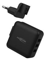 1001-0139-520 Ansmann 15W Plug-In AC/DC Adapter 5V dc Output, 3A Output